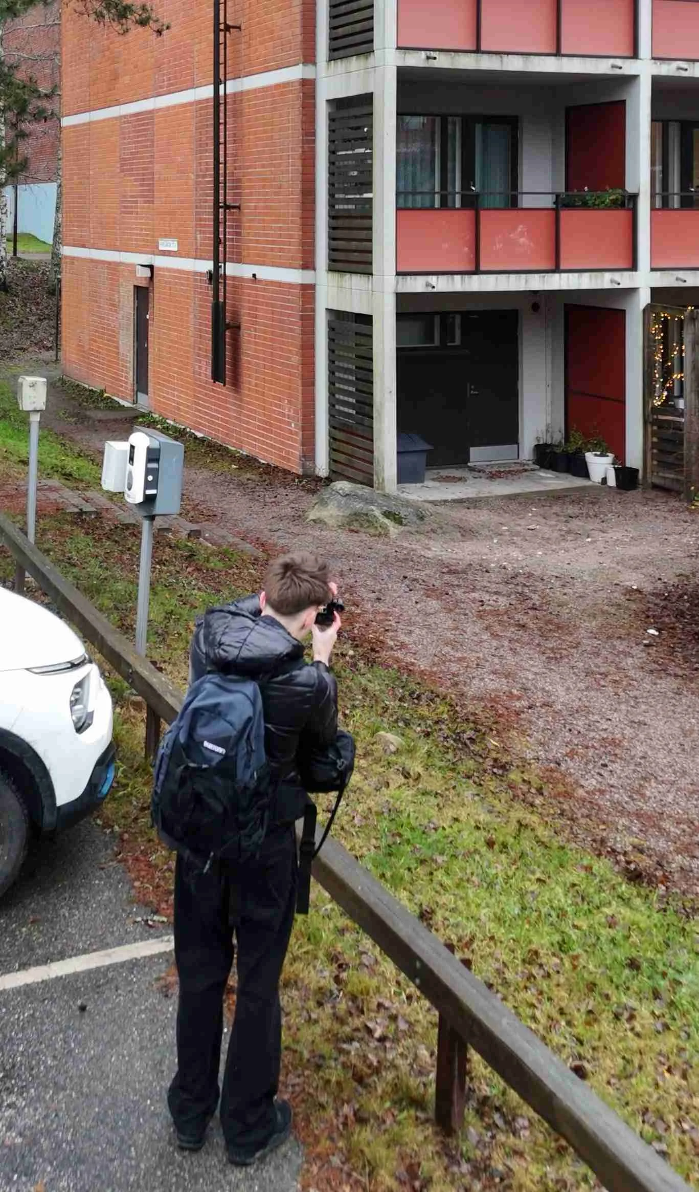 Professional filming equipment